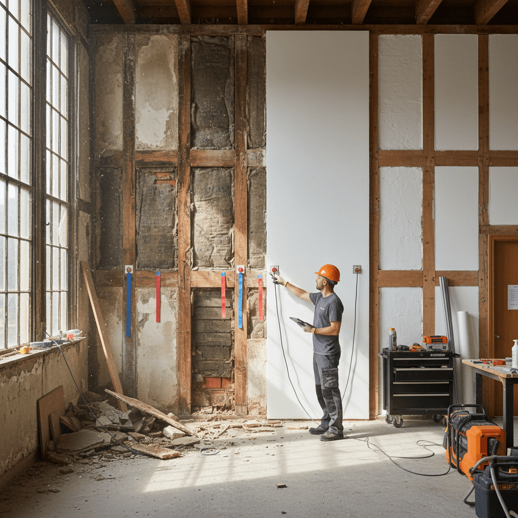 Water damage restoration and assessment