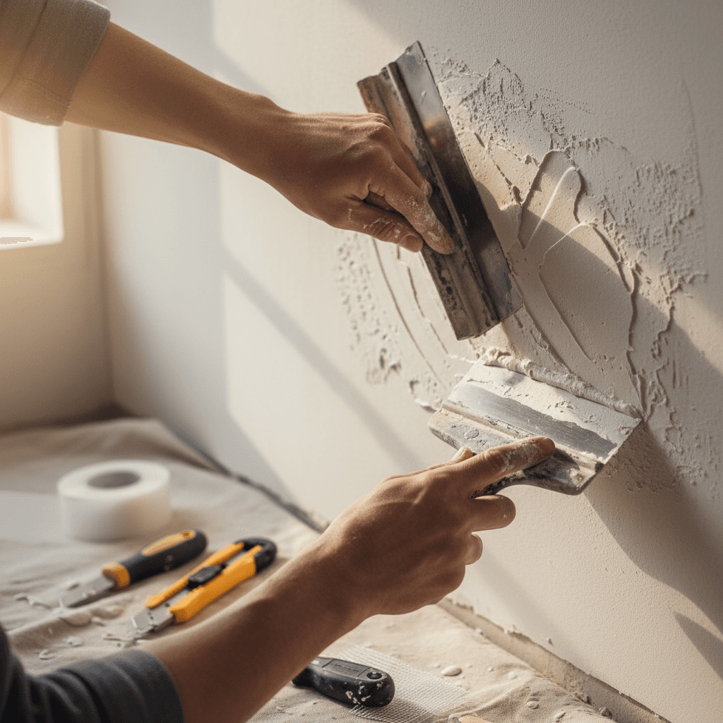 Drywall patching and repair