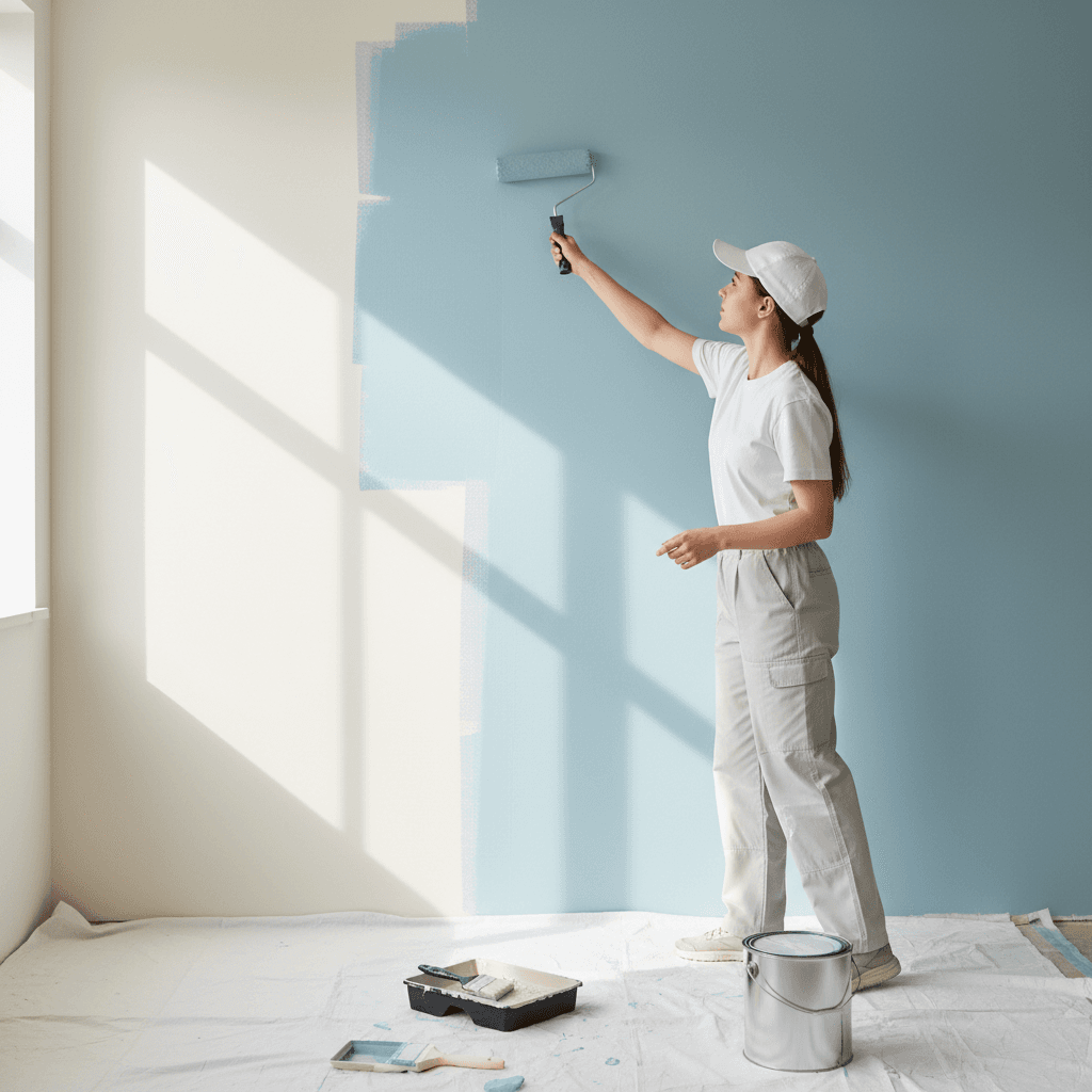 Interior and exterior painting